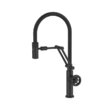 Смеситель для кухни IDDIS с гибким изливом, черный матовый, Grange, GRABLFLi05