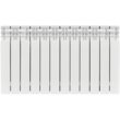 Биметаллический радиатор STOUT TITAN 500 12 секций боковое подключение (белый RAL 9016) SRB-3310-050012
