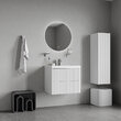 Тумба с умывальником IDDIS подвесная, 60 см, белый, Билд (Bild) 2.0, BIL60W1i95K