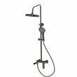 Душевой гарнитур Avrora RUMY, цвет оружейная сталь AV5940GM